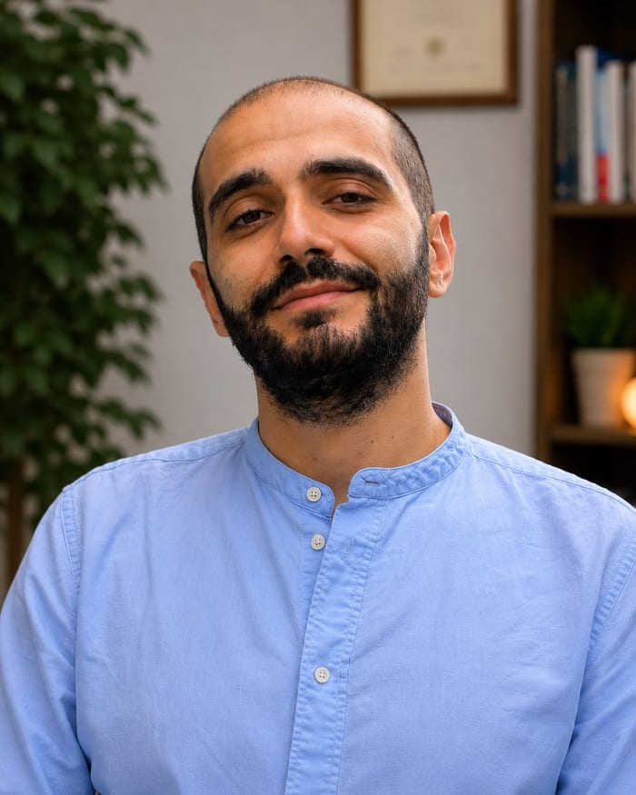 Andrea, consulente per la presenza online di psicologi e psicoterapeuti